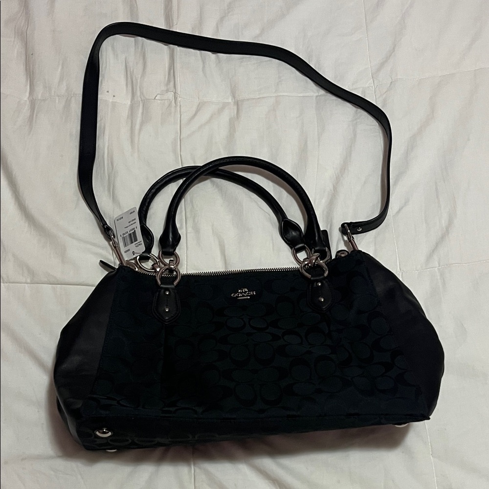 Coach Black Satchel Bag
